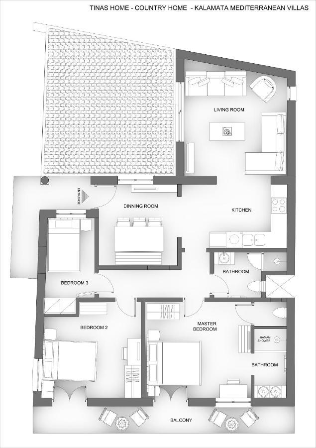 Tinas Home - Kalamata Mediterranean Villas Exterior photo